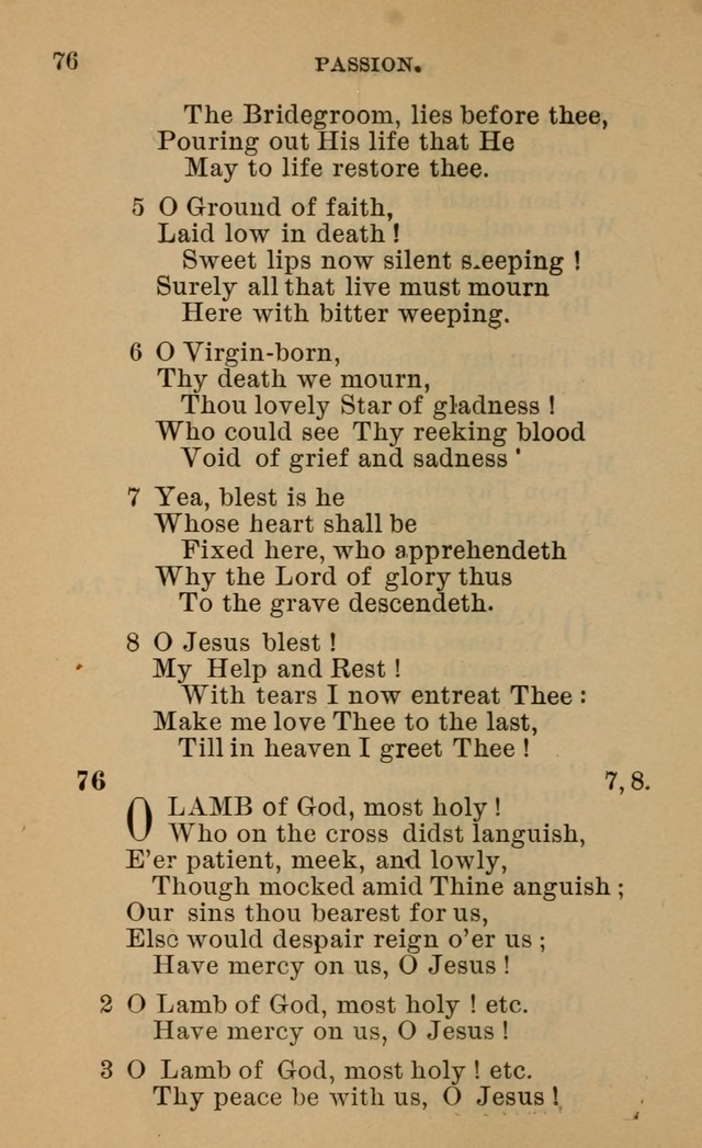 Evangelical Lutheran Hymn-book page 271