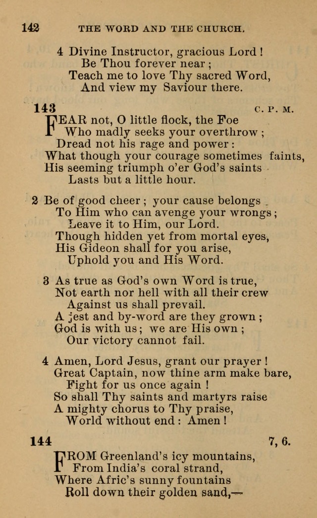 Evangelical Lutheran Hymn-book page 339