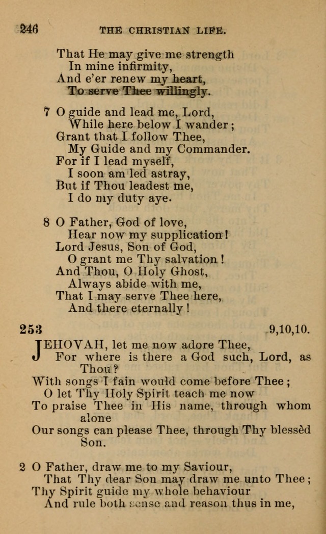 Evangelical Lutheran Hymn-book page 443