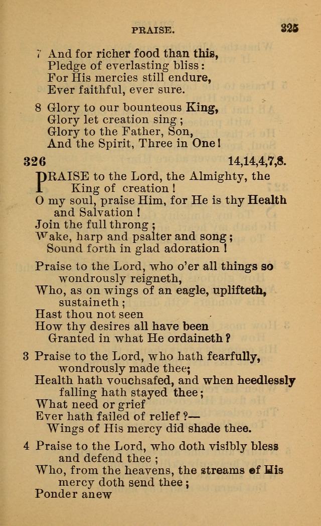 Evangelical Lutheran Hymn-book page 522