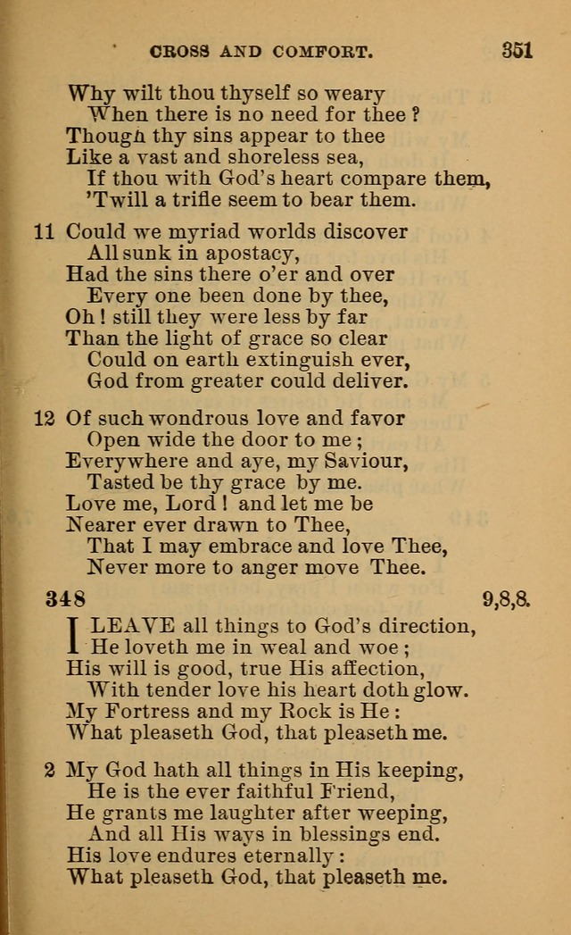 Evangelical Lutheran Hymn-book page 550