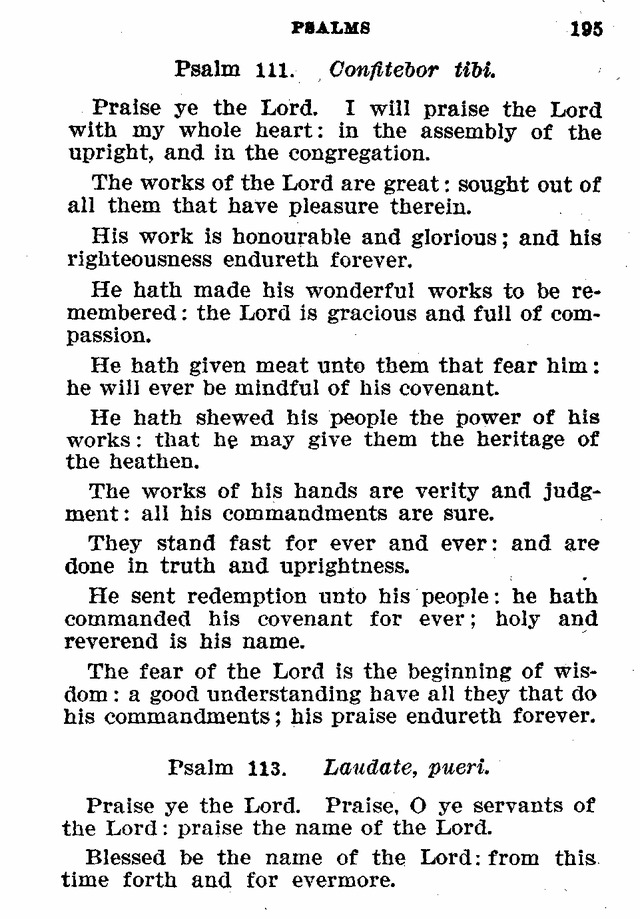 Evangelical Lutheran Hymn-book page 195