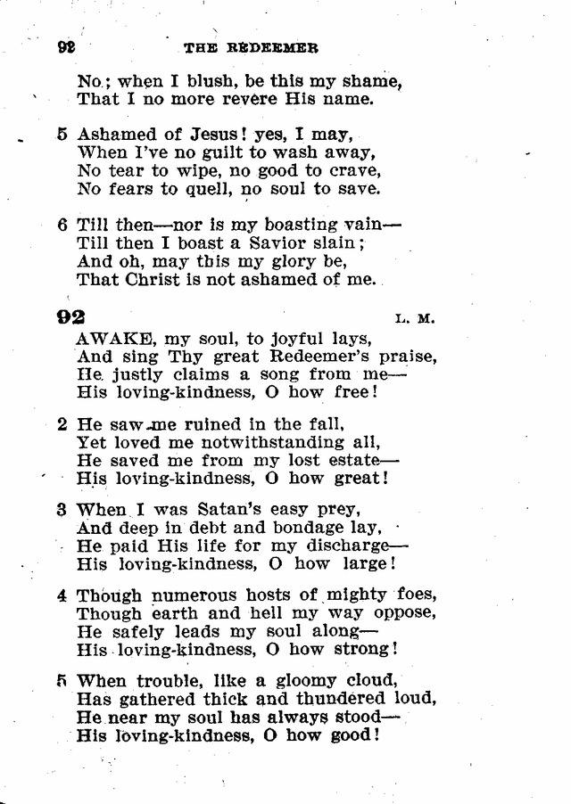 Evangelical Lutheran Hymn-book page 320