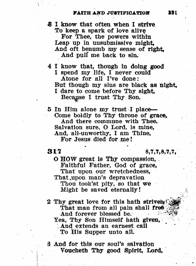 Evangelical Lutheran Hymn-book page 549
