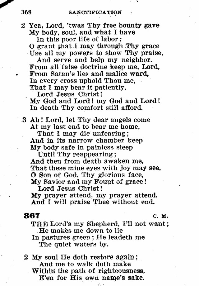 Evangelical Lutheran Hymn-book page 596