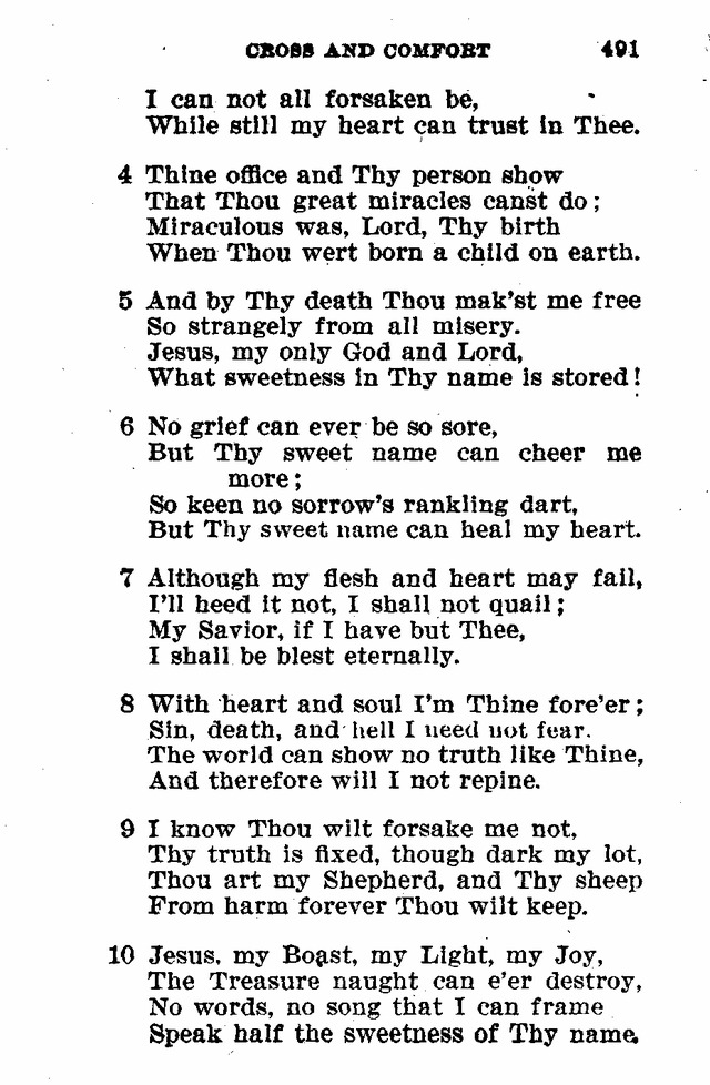 Evangelical Lutheran Hymn-book page 719