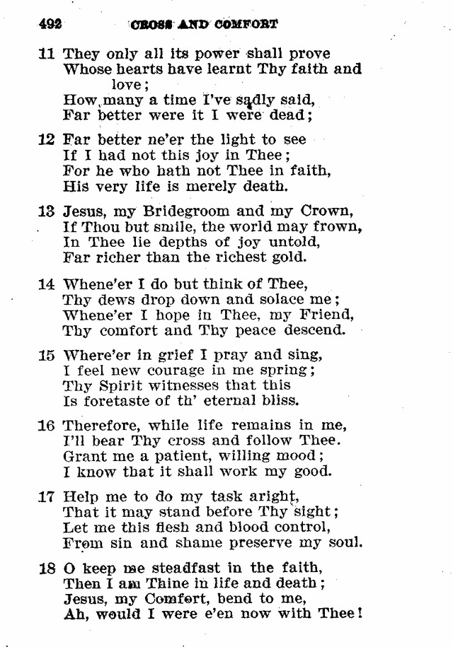 Evangelical Lutheran Hymn-book page 720