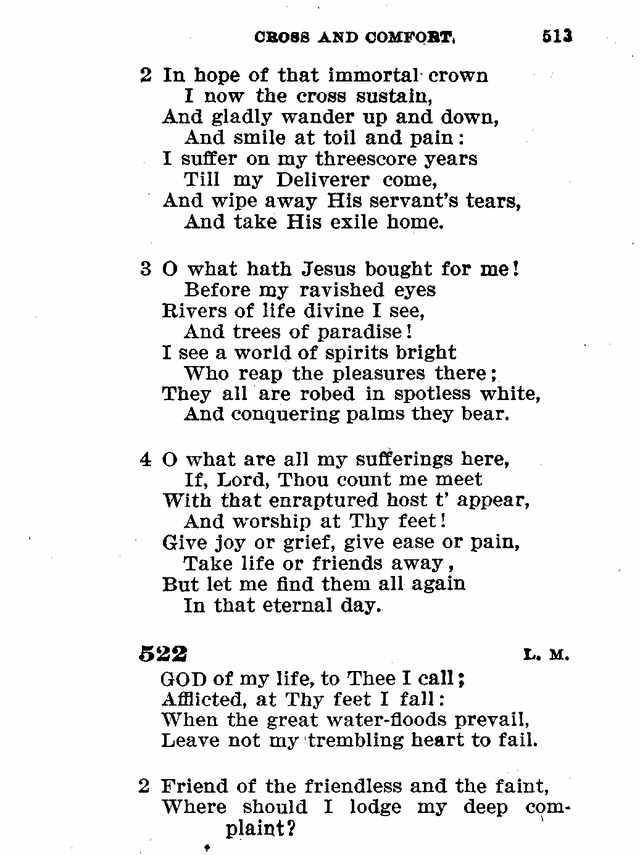 Evangelical Lutheran Hymn-book page 741