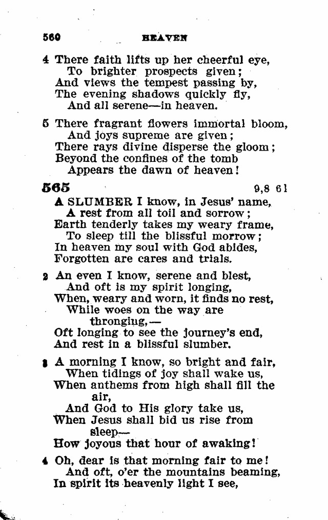 Evangelical Lutheran Hymn-book page 788