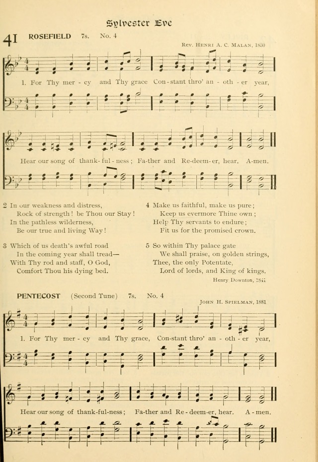 Evangelical Lutheran hymnal: with music page 110