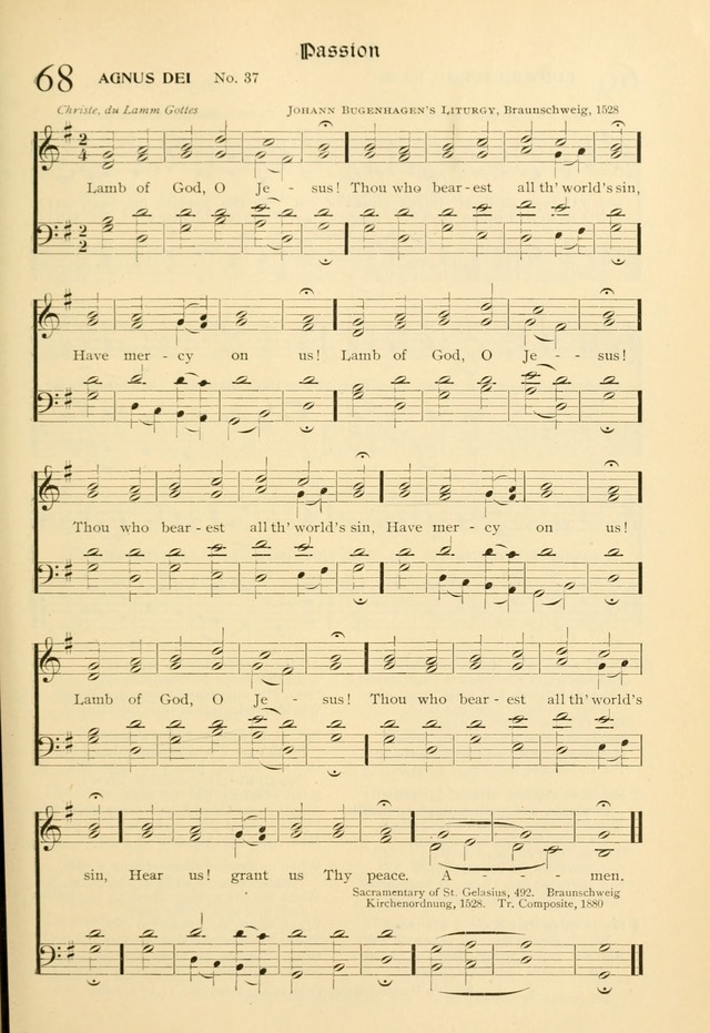 Evangelical Lutheran hymnal: with music page 132