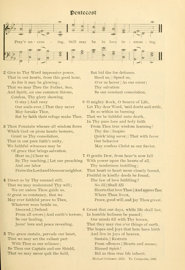Evangelical Lutheran hymnal: with music page 164