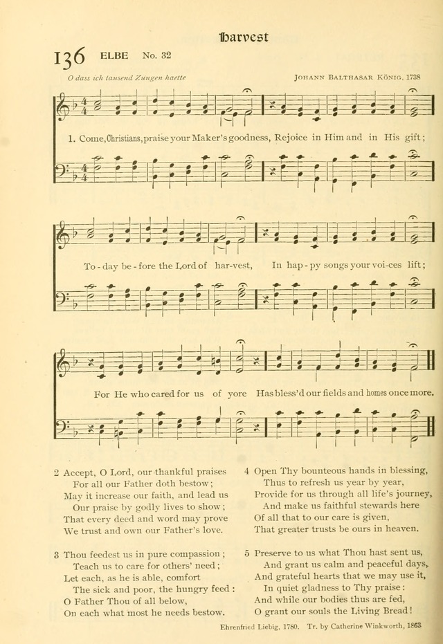 Evangelical Lutheran hymnal: with music page 191