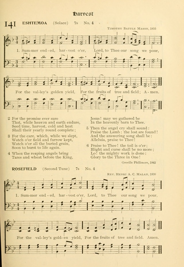 Evangelical Lutheran hymnal: with music page 196