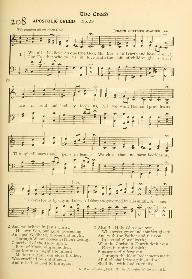 Evangelical Lutheran hymnal: with music page 246