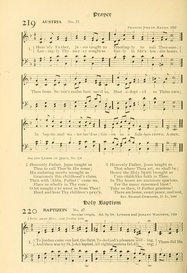 Evangelical Lutheran hymnal: with music page 255