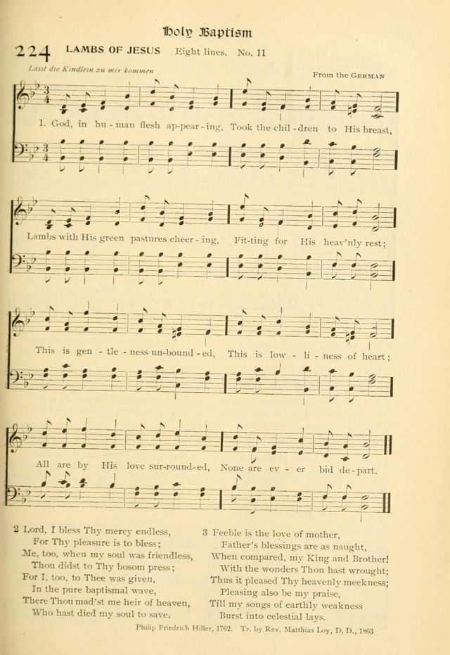 Evangelical Lutheran hymnal: with music page 260