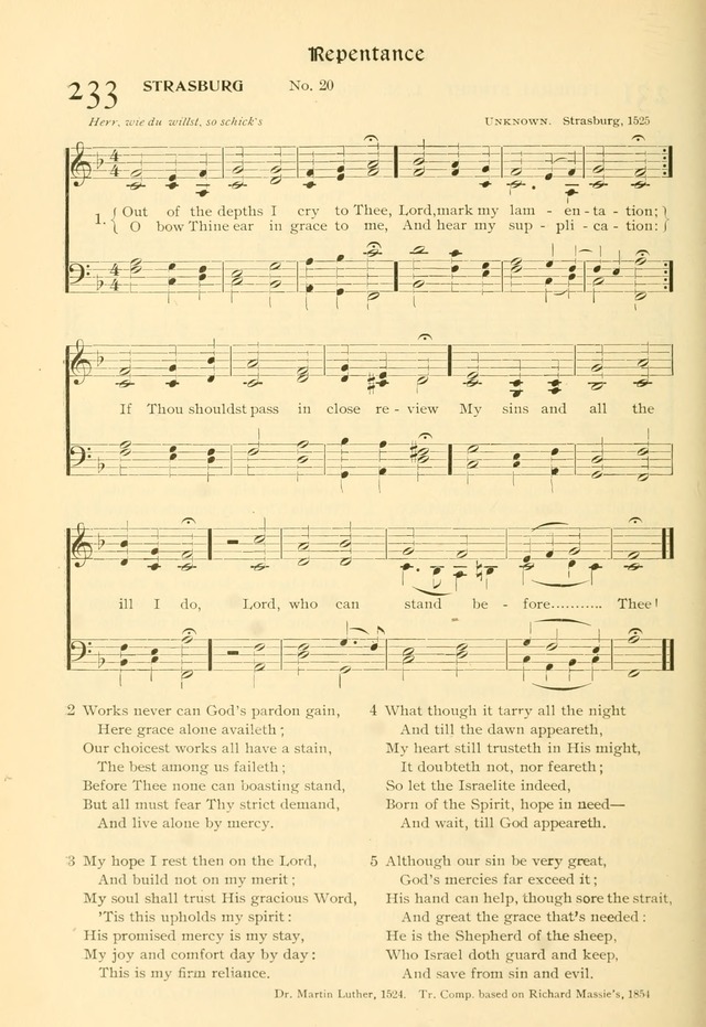 Evangelical Lutheran hymnal: with music page 267
