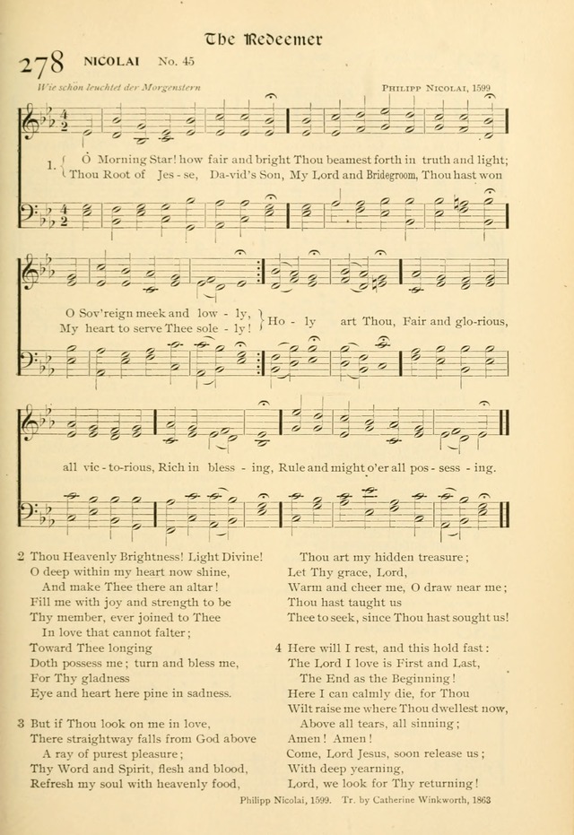 Evangelical Lutheran hymnal: with music page 308