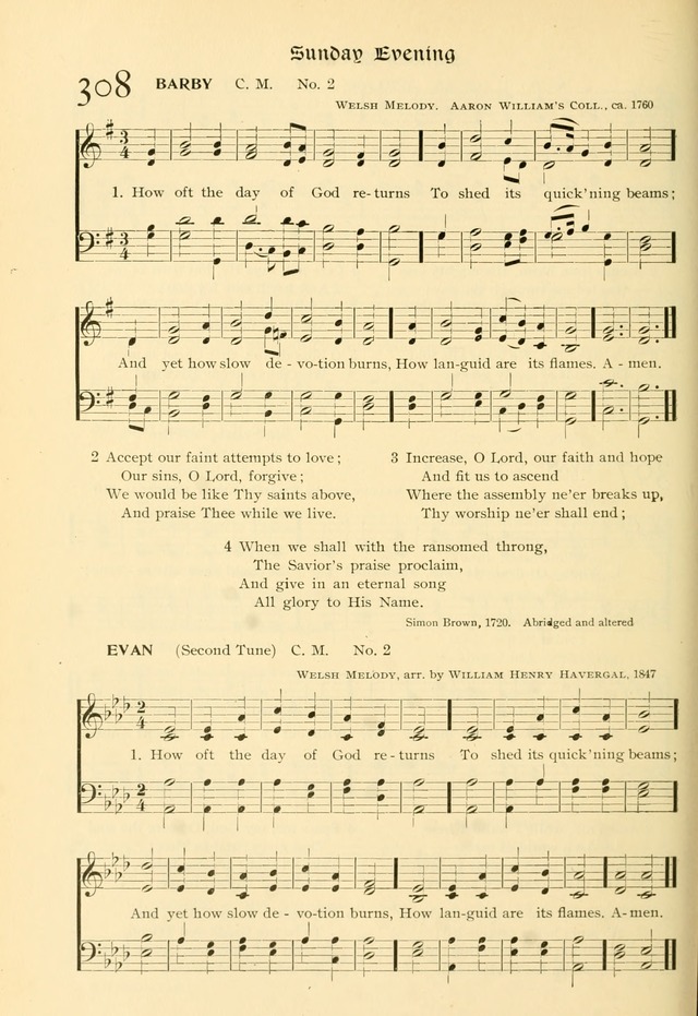 Evangelical Lutheran hymnal: with music page 335