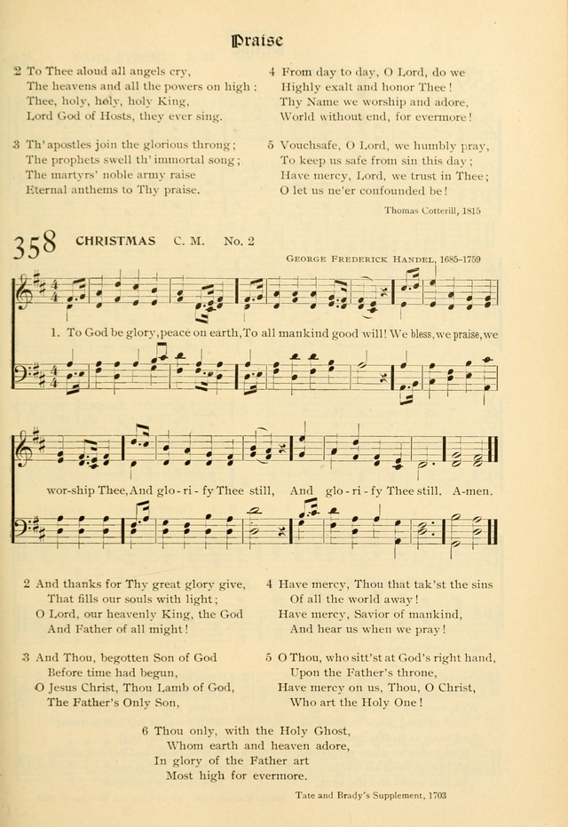 Evangelical Lutheran hymnal: with music page 372