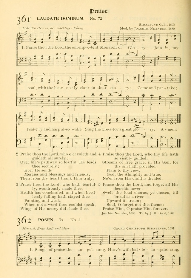Evangelical Lutheran hymnal: with music page 375