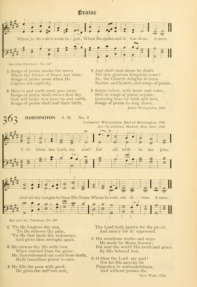 Evangelical Lutheran hymnal: with music page 376