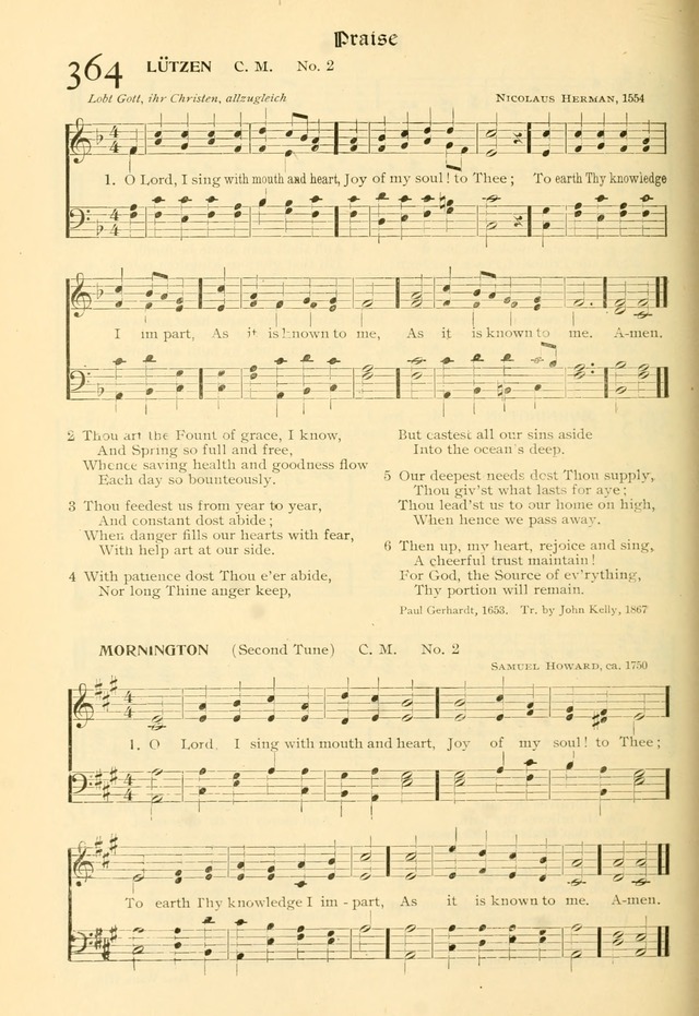 Evangelical Lutheran hymnal: with music page 377