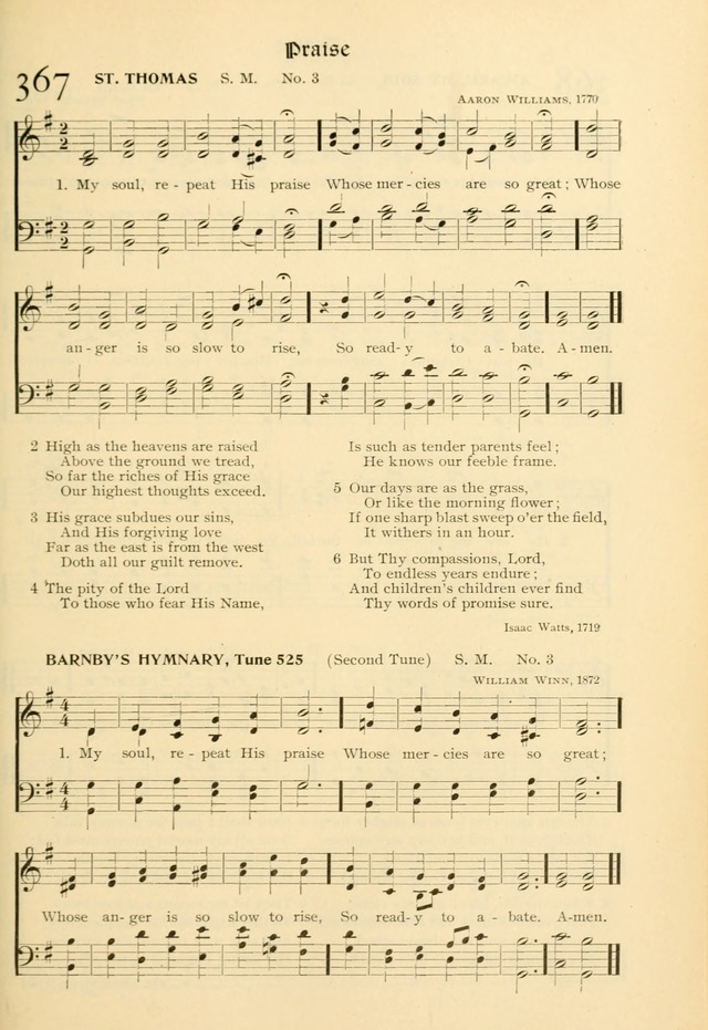 Evangelical Lutheran hymnal: with music page 380