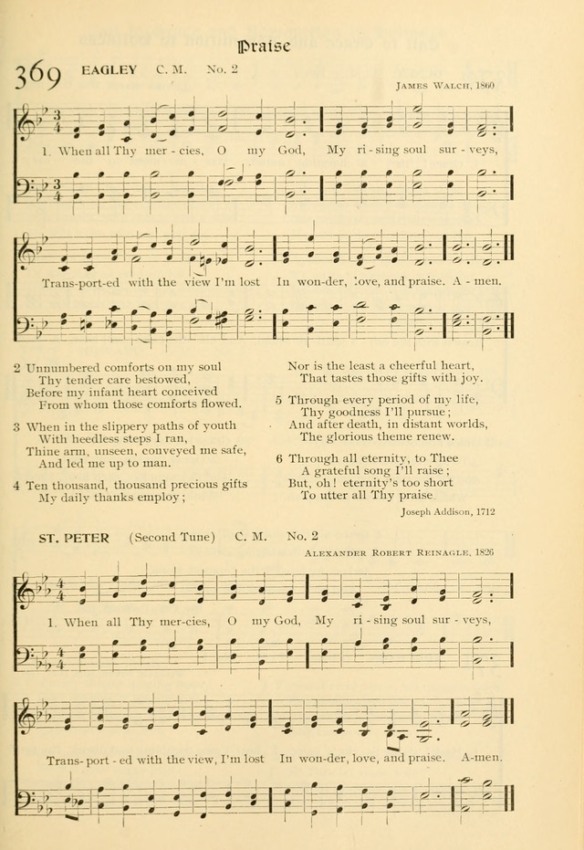 Evangelical Lutheran hymnal: with music page 382