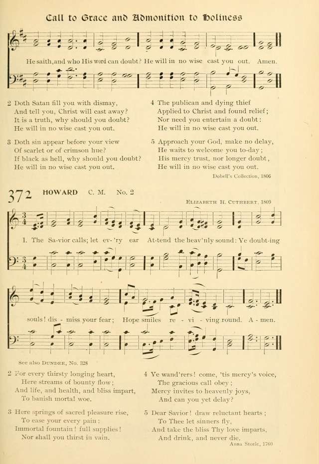 Evangelical Lutheran hymnal: with music page 384