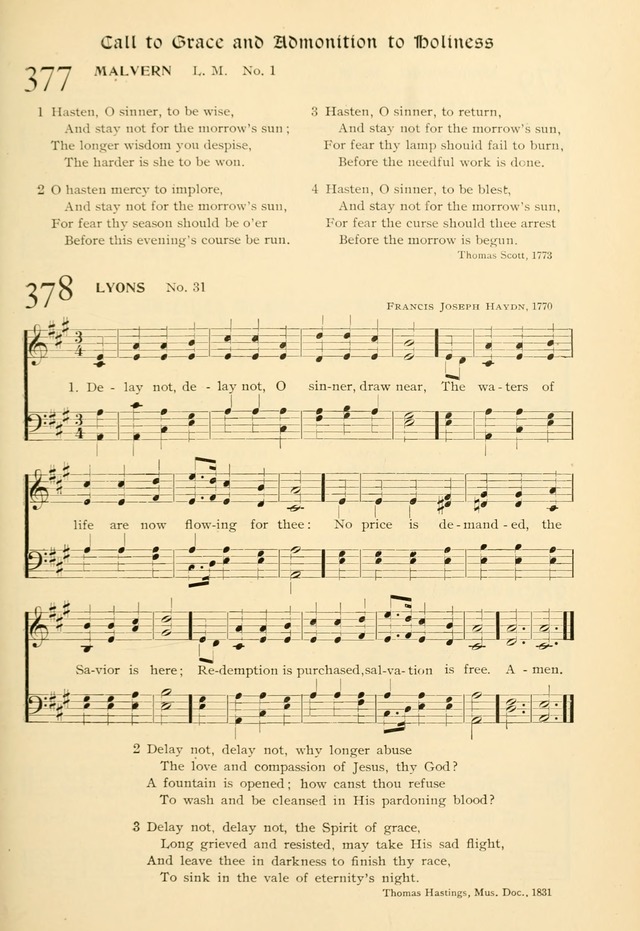 Evangelical Lutheran hymnal: with music page 388