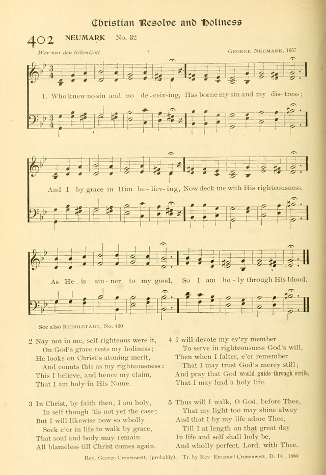 Evangelical Lutheran hymnal: with music page 407