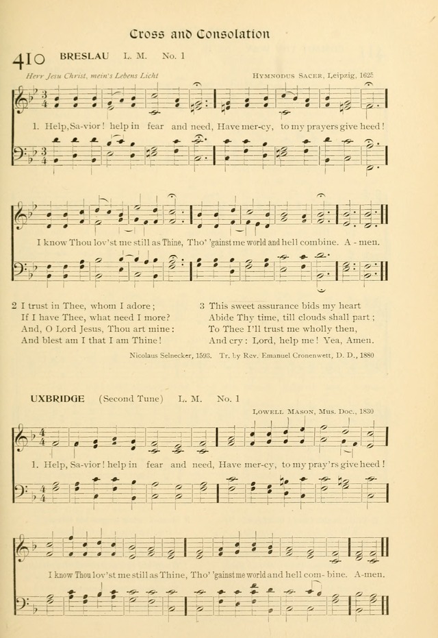 Evangelical Lutheran hymnal: with music page 414