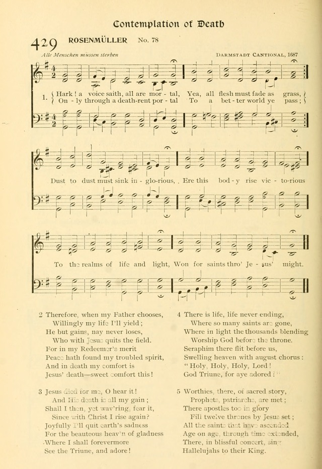Evangelical Lutheran hymnal: with music page 431