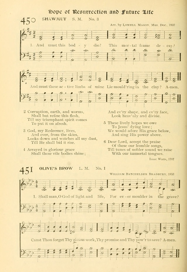 Evangelical Lutheran hymnal: with music page 449