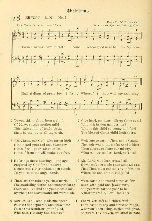 Evangelical Lutheran hymnal: with music page 97