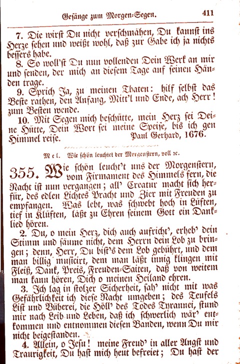 Evangelisch-Lutherisches Gesang-Buch: worin die gebräuchlichsten alten Kirchen-Lieder Dr. M. Lutheri und anderer reinen lehrer und zeugen Gottes, zur Befoerderung der wahren ... (2. verm. Aus.) page 412