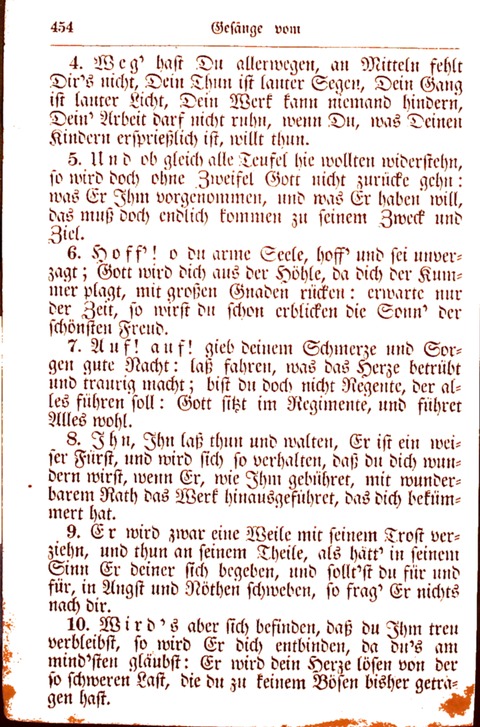 Evangelisch-Lutherisches Gesang-Buch: worin die gebräuchlichsten alten Kirchen-Lieder Dr. M. Lutheri und anderer reinen lehrer und zeugen Gottes, zur Befoerderung der wahren ... (2. verm. Aus.) page 455