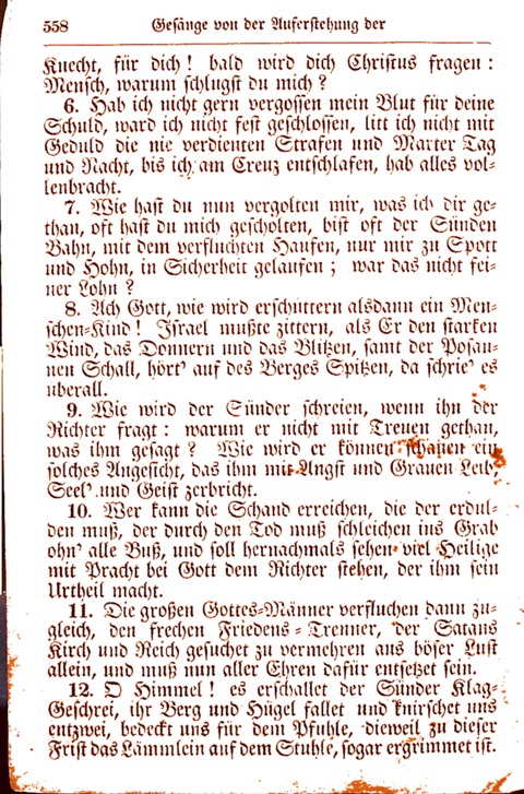 Evangelisch-Lutherisches Gesang-Buch: worin die gebräuchlichsten alten Kirchen-Lieder Dr. M. Lutheri und anderer reinen lehrer und zeugen Gottes, zur Befoerderung der wahren ... (2. verm. Aus.) page 559