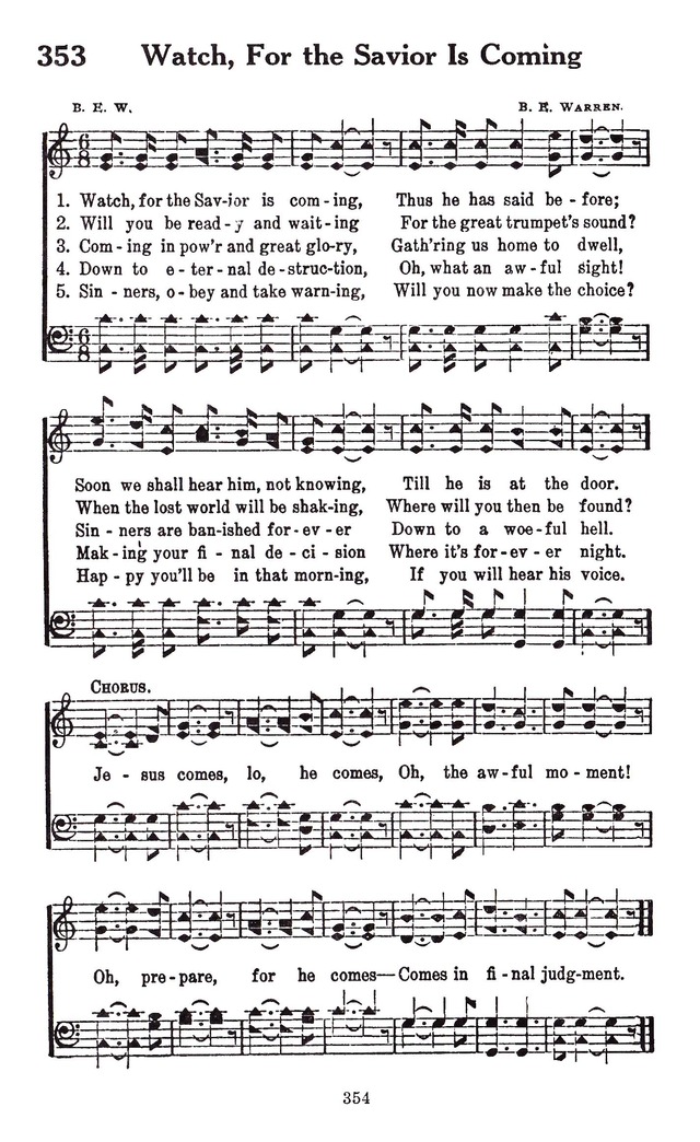 Evening Light Songs page 354