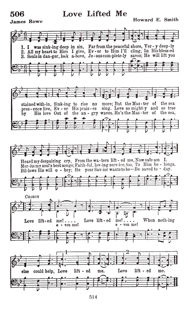 Evening Light Songs page 514