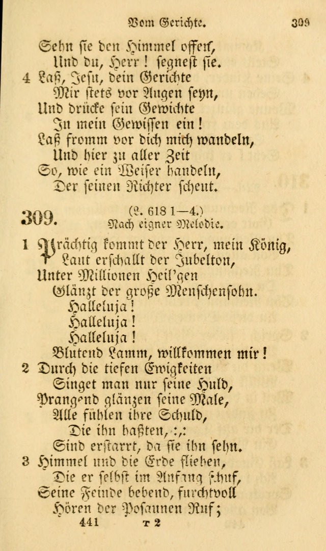 Evangelische Lieder-Sammlung: genommen aus der Liedersammlung und dem Gemeinschaftlichen Gesangbuch in den evanglischen Gemeinen page 441