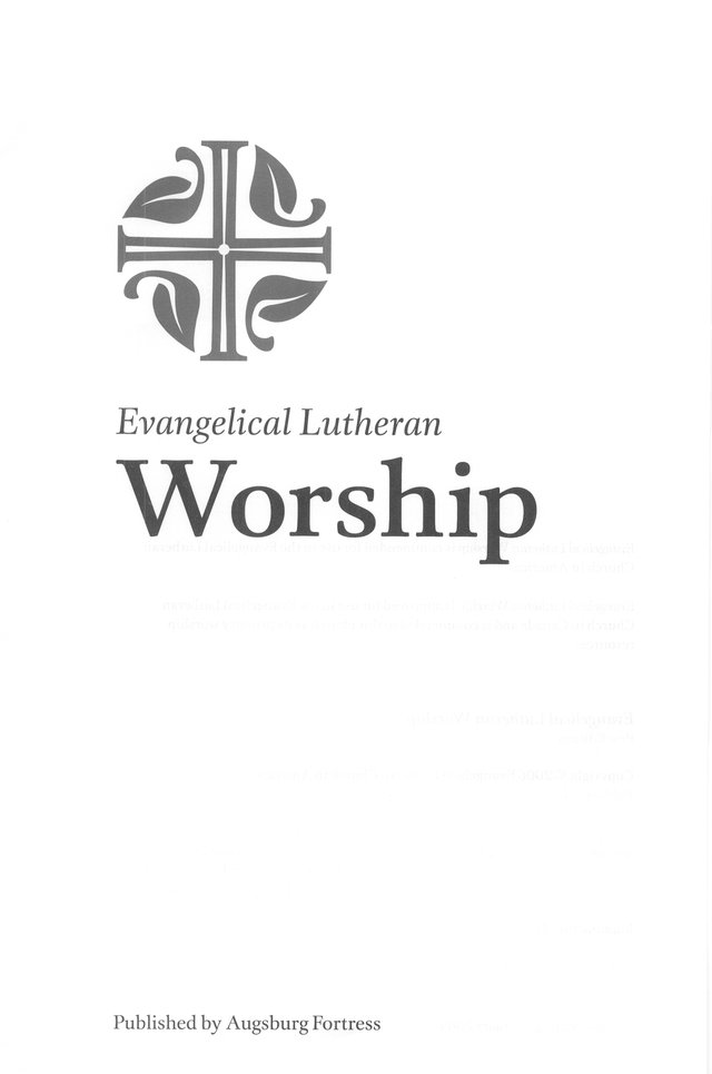 Evangelical Lutheran Worship page 5