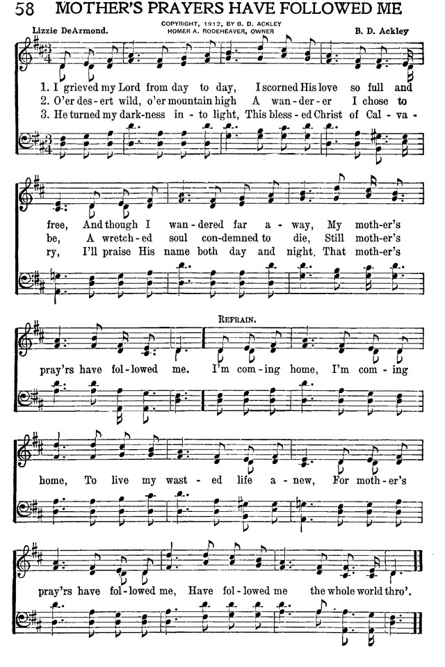 Mother's Prayers Have Followed Me