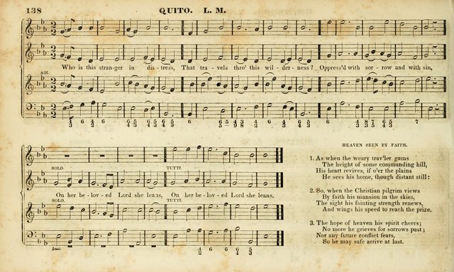 Evangelical Musick: or, The Sacred Minstrel and Sacred Harp United: consisting of a great variety of psalm and hymn tunes, set pieces, anthems, etc. (10th ed) page 138