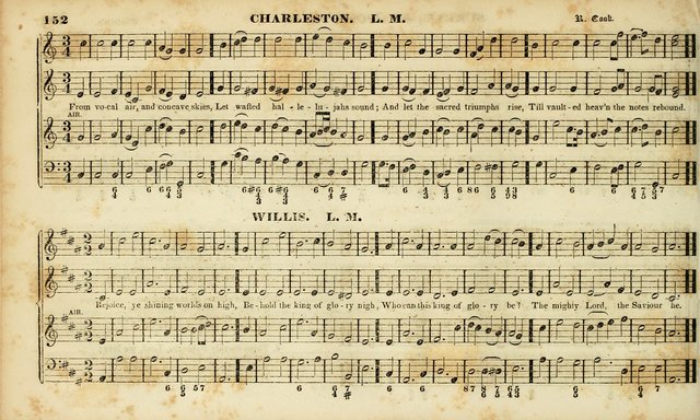 Evangelical Musick: or, The Sacred Minstrel and Sacred Harp United: consisting of a great variety of psalm and hymn tunes, set pieces, anthems, etc. (10th ed) page 152