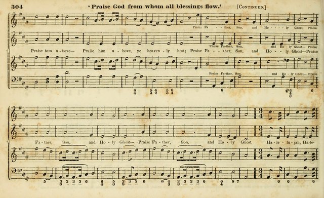 Evangelical Musick: or, The Sacred Minstrel and Sacred Harp United: consisting of a great variety of psalm and hymn tunes, set pieces, anthems, etc. (10th ed) page 304