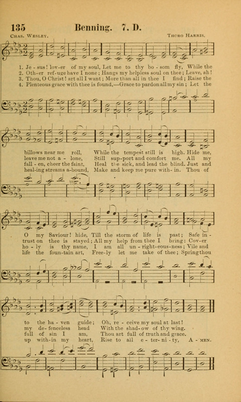 Echoes of Paradise: a choice collection of Christian hymns suitable for Sabbath schools and all other departments of religious work page 133