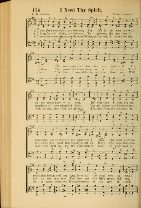Echoes of Paradise: a choice collection of Christian hymns suitable for Sabbath schools and all other departments of religious work page 172